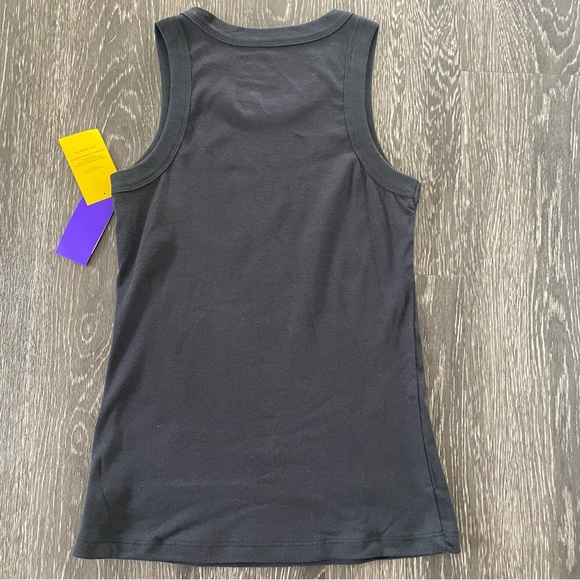 Schitt's Creek Ew David Ribbed Black Tank Top - Picture 6 of 9